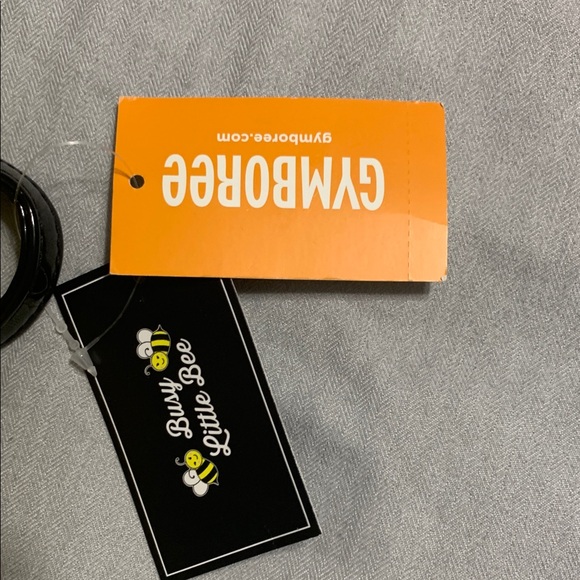 NWT - Gymboree Bee-Themed Kids Bag with Yellow and Black Stripes - Picture 3 of 4